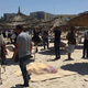 The scene of the attack that killed 28 people in Sousse, Tunisia.